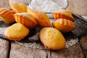 Madeleines au citron IGP de Menton