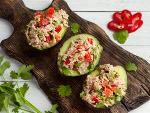 Avocats farcis au thon