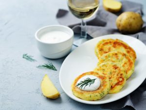 Blinis de pommes de terre