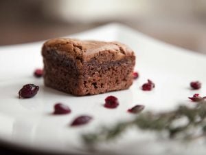 Brownies légers aux cerises