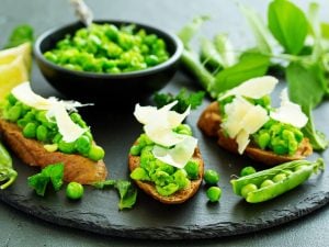 Bruschettas vertes