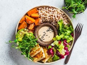 Buddha bowl printanier