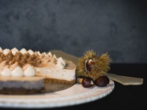 Cheesecake à la crème de châtaignes