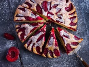 Clafoutis aux prunes
