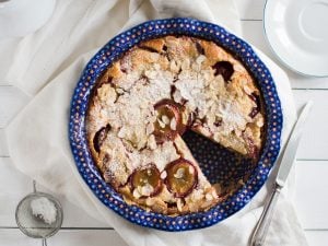Clafoutis aux reines-claudes