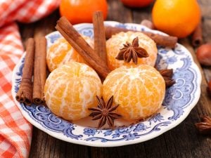Clémentines pochées aux épices