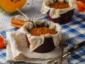 Courge Pomme d’Or farcie façon quiche