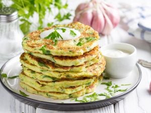 Courge delicata en galettes
