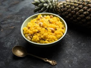 Crumble à l’ananas