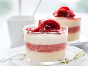 Double fool à la rhubarbe