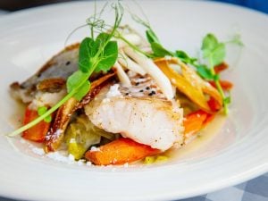 Filet de Merou en chemise de carottes