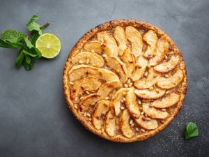 Flognarde aux pommes