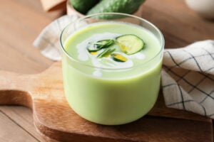 Soupe de cosses de fèves