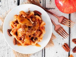 Gaufres Maison aux pommes