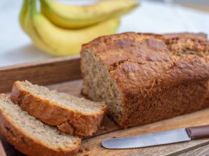 Gâteau moelleux à la banane