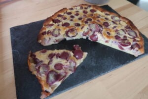 Clafoutis aux raisins