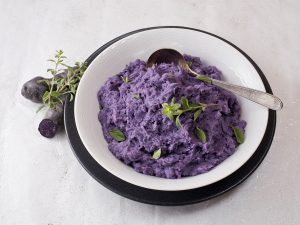 L’extraordinaire purée violette