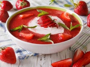 Ma petite soupe de fraises