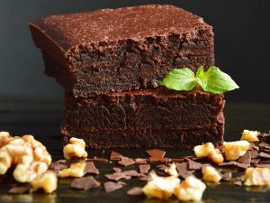 Moelleux au chocolat et aux noix