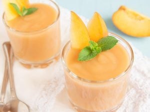 Mousse glacée aux abricots