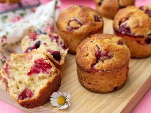 Muffins aux cassis