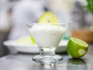 Petites crèmes de citron vert