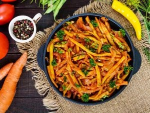 Poêlée de carottes