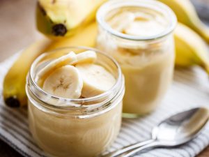 Pudding à la banane