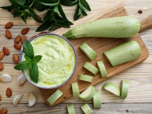 Purée de courgettes