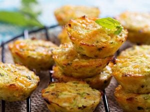 Cake aux courgettes et fromage