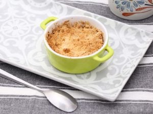 Crumble aux reines-claudes