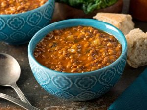Curry de lentilles du Puy