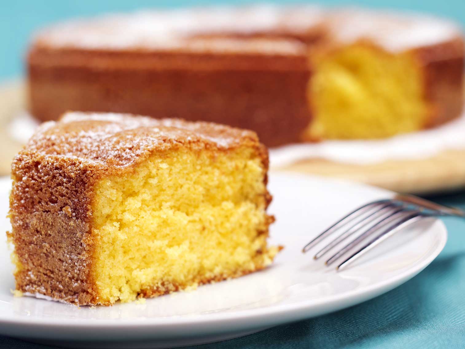 Gâteau sans sucre au citron