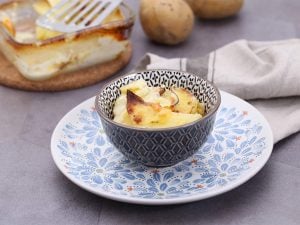 Gratin de pommes de terre au brie