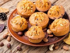 Muffins à la courge Butternut