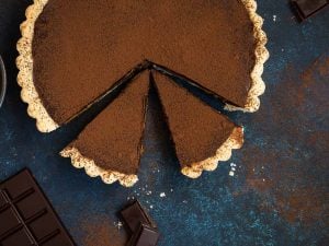 Tarte chocolat et oranges amères