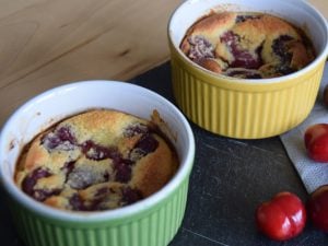 Minis clafoutis aux cerises