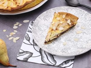 Tarte poire et chocolat