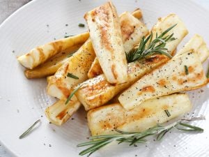 Salade aux navets confits