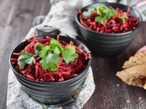 Salade croquante de betterave
