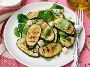 Salade de courgettes cuites