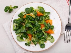 Salade de cresson et mandarines