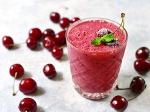 Smoothie melon cerise