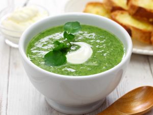 Soupe de Cresson au Wasabi