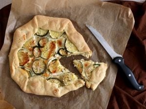 Strudel salé aux courgettes et feta