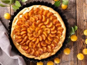 Tarte aux mirabelles