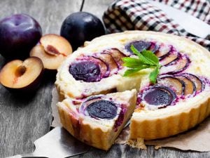 Tarte aux prunes