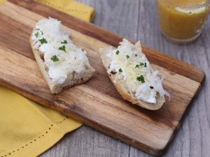 Tartinade de radis noir