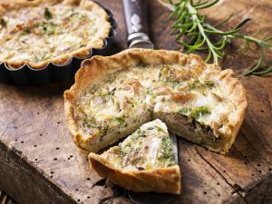 Tarte au thon et au cresson