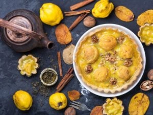 Tarte aux coings